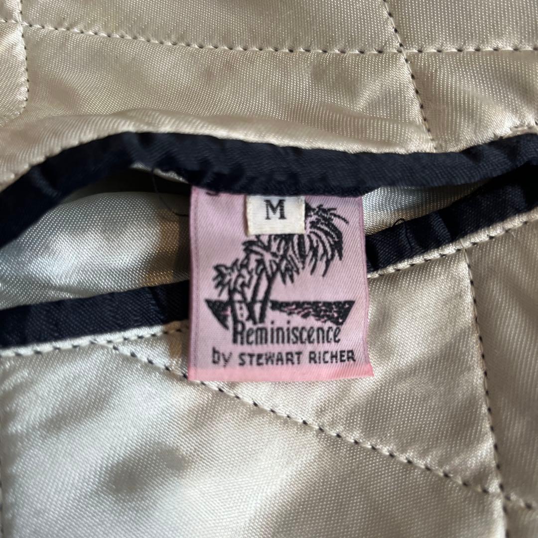 希少 ヴィンテージ スカジャン 別珍 虎 鷹 AIR FORCE 刺繍