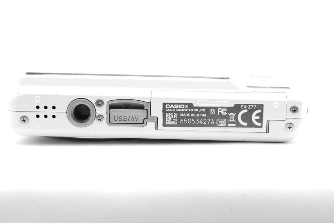 【美品】CASIO EXILIM EX-Z77　動作確認済 充電器新品　SD付