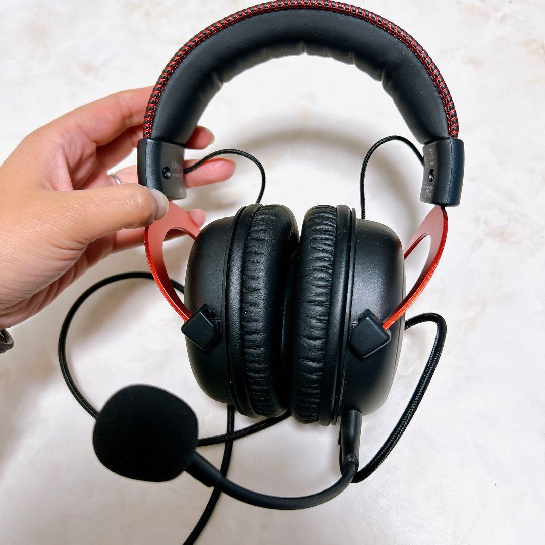 HyperX Cloud II ゲーミング ヘッドセット PC & PS4 用