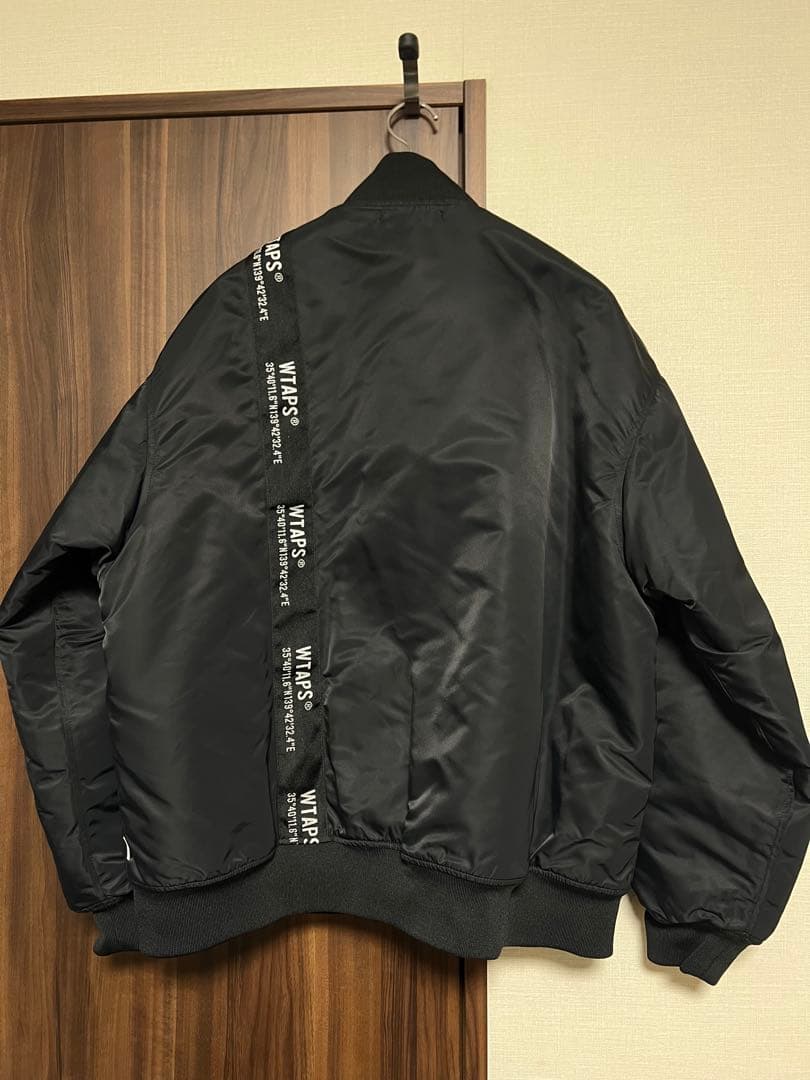 ジャケット・アウター WTAPS TEAM JACKET 03 BLACK