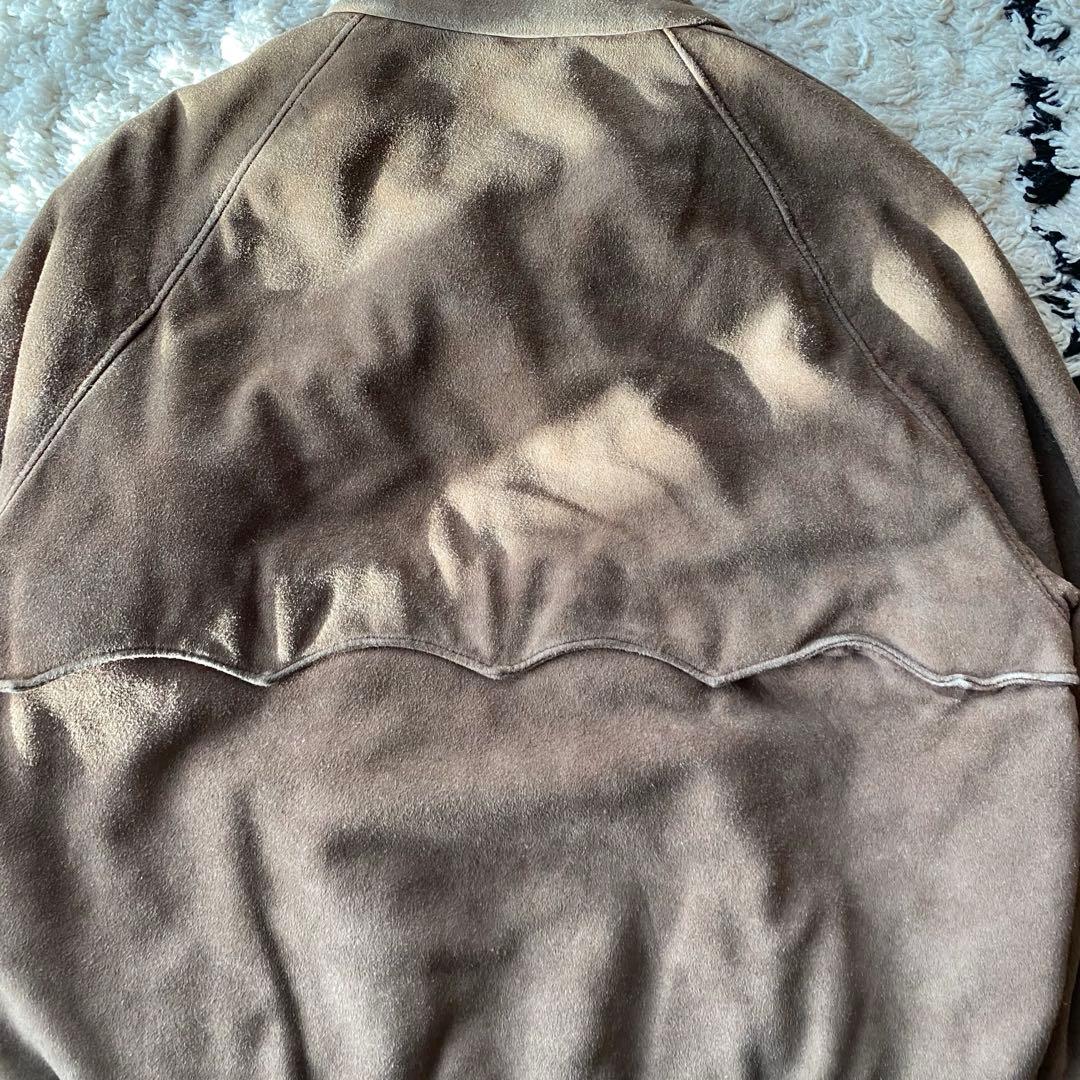 【80s】Golden Bear アメリカ製 スウェード レザージャケット　希少