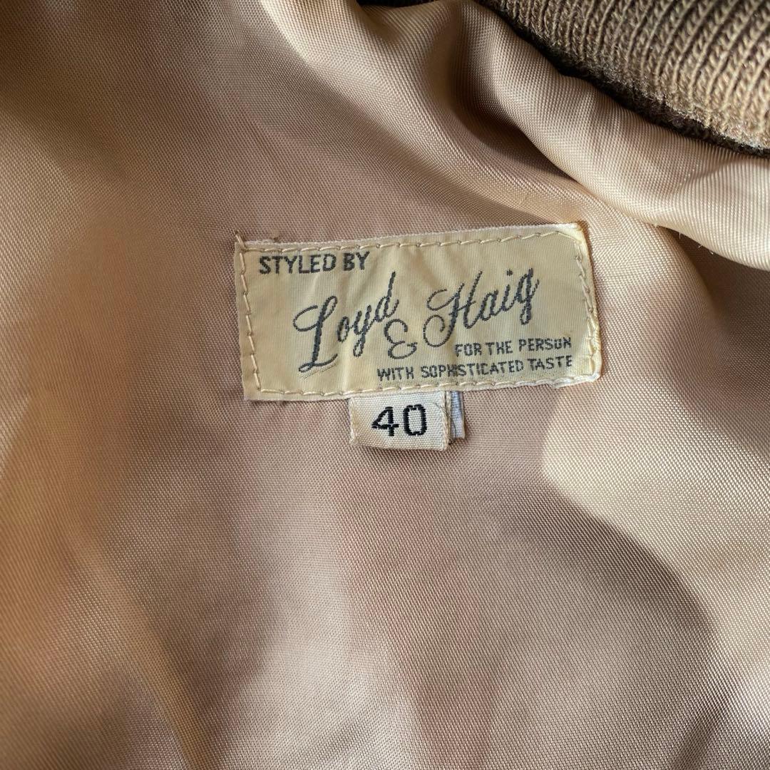 【80s】Golden Bear アメリカ製 スウェード レザージャケット　希少