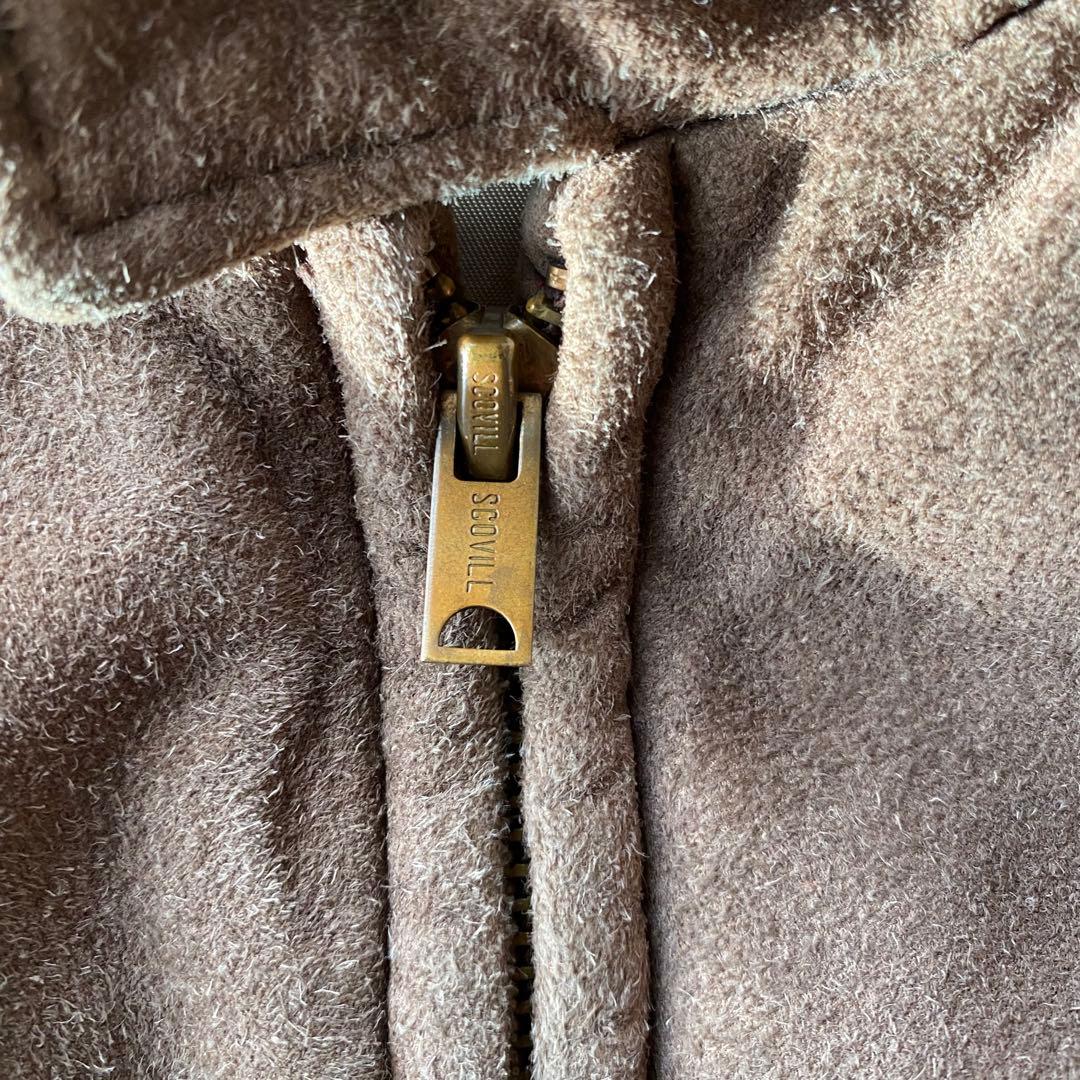 【80s】Golden Bear アメリカ製 スウェード レザージャケット　希少