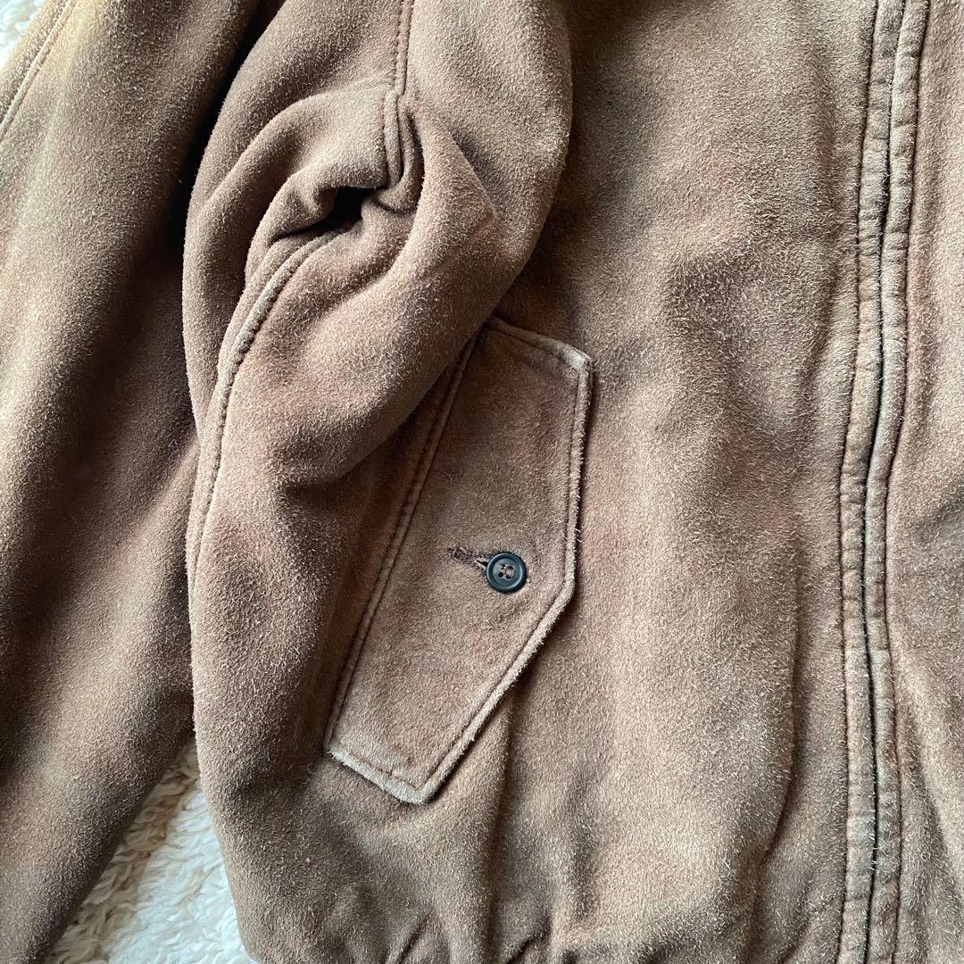 【80s】Golden Bear アメリカ製 スウェード レザージャケット　希少