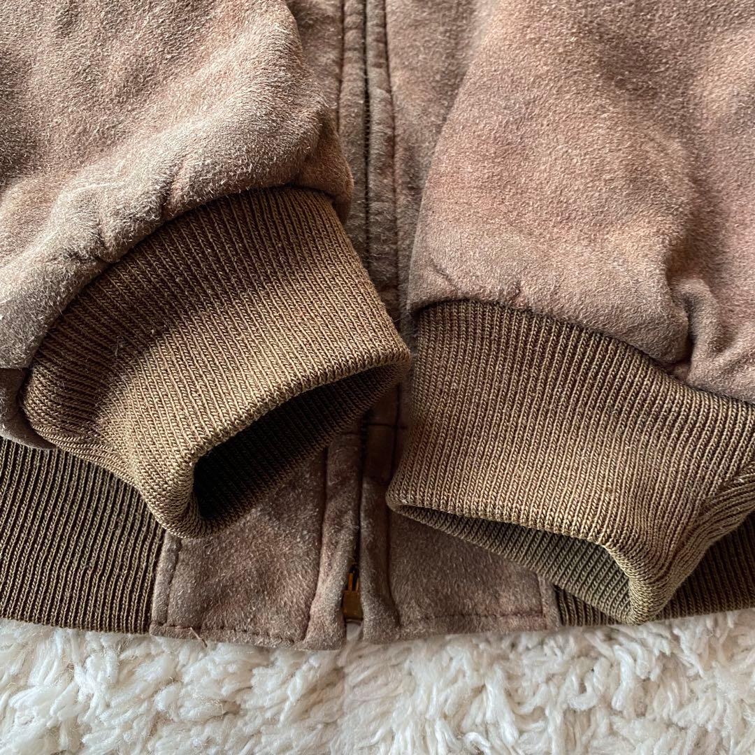 【80s】Golden Bear アメリカ製 スウェード レザージャケット　希少