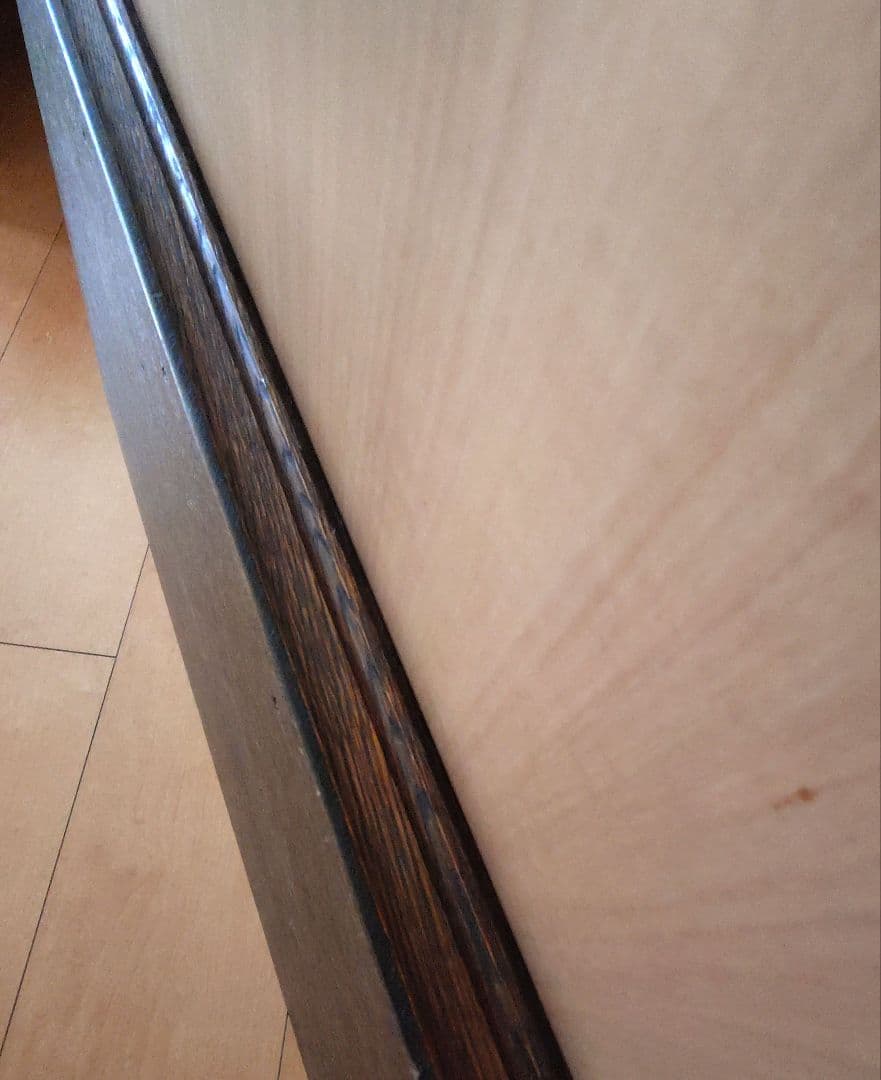 木製トレイ　アンティーク　お盆　真鍮トレー