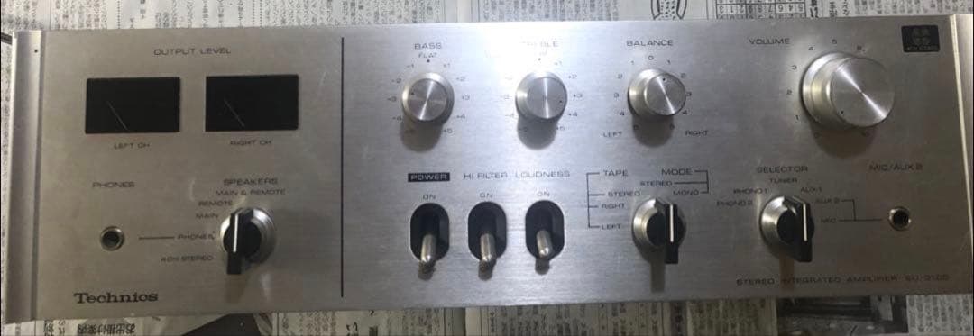 フルメンテナンス済みTechnics【SU-3100プリメインアンプ】（中古品）