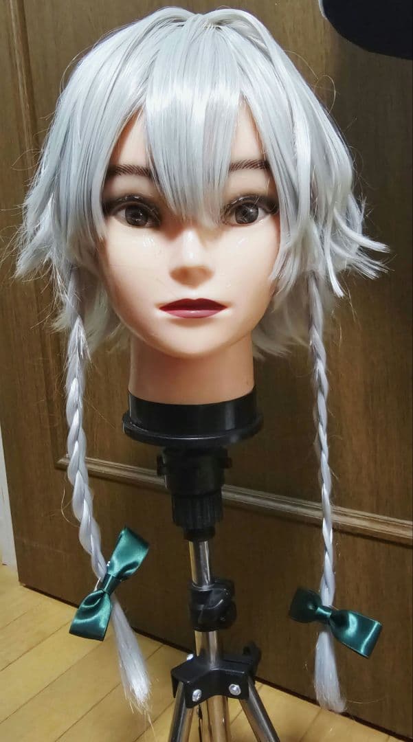 東方project 十六夜咲夜 コスプレ衣装 ウィッグ付き 小道具付き