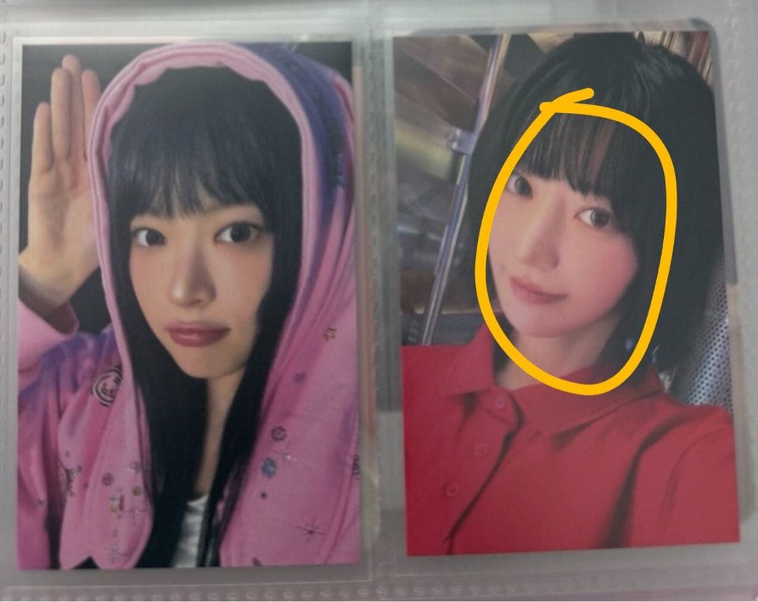 韓国　LESSERAFIM　SPAGHETTI 　サノク　サクラ　トレカ