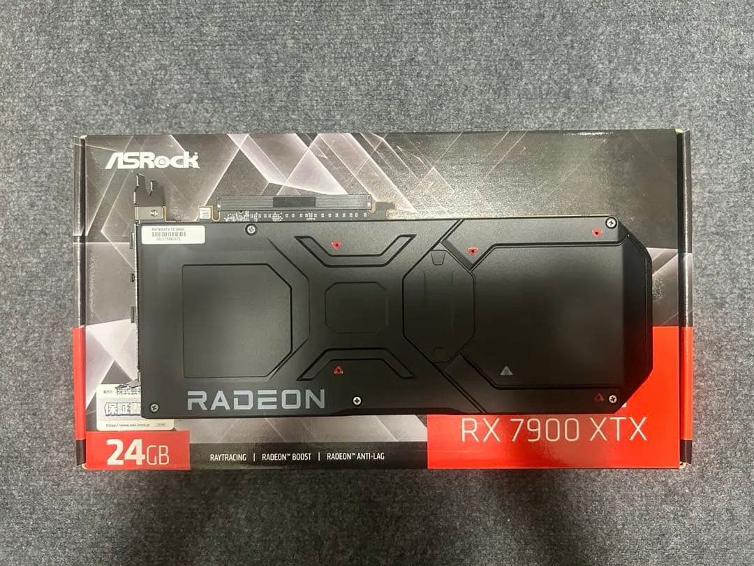 【中古品】ASRock RX7900XTX 24GB グラフィックボード