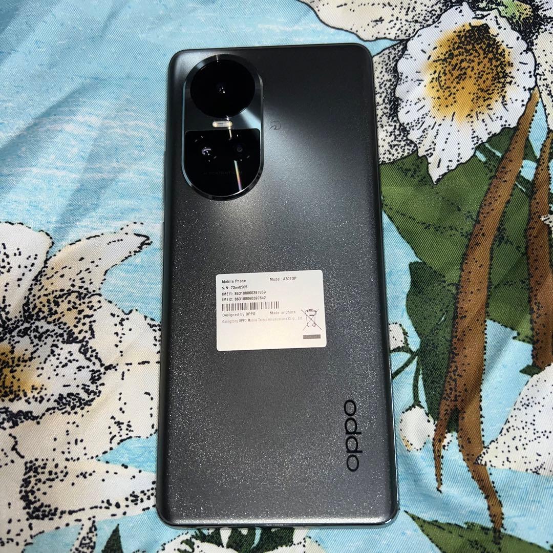 OPPO reno10 pro シルバーグレー スマートフォン本体