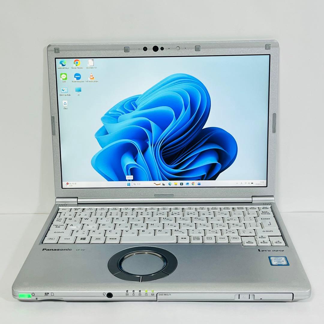 【超美品】Panasonic Let's note CF-SV SSD DVD