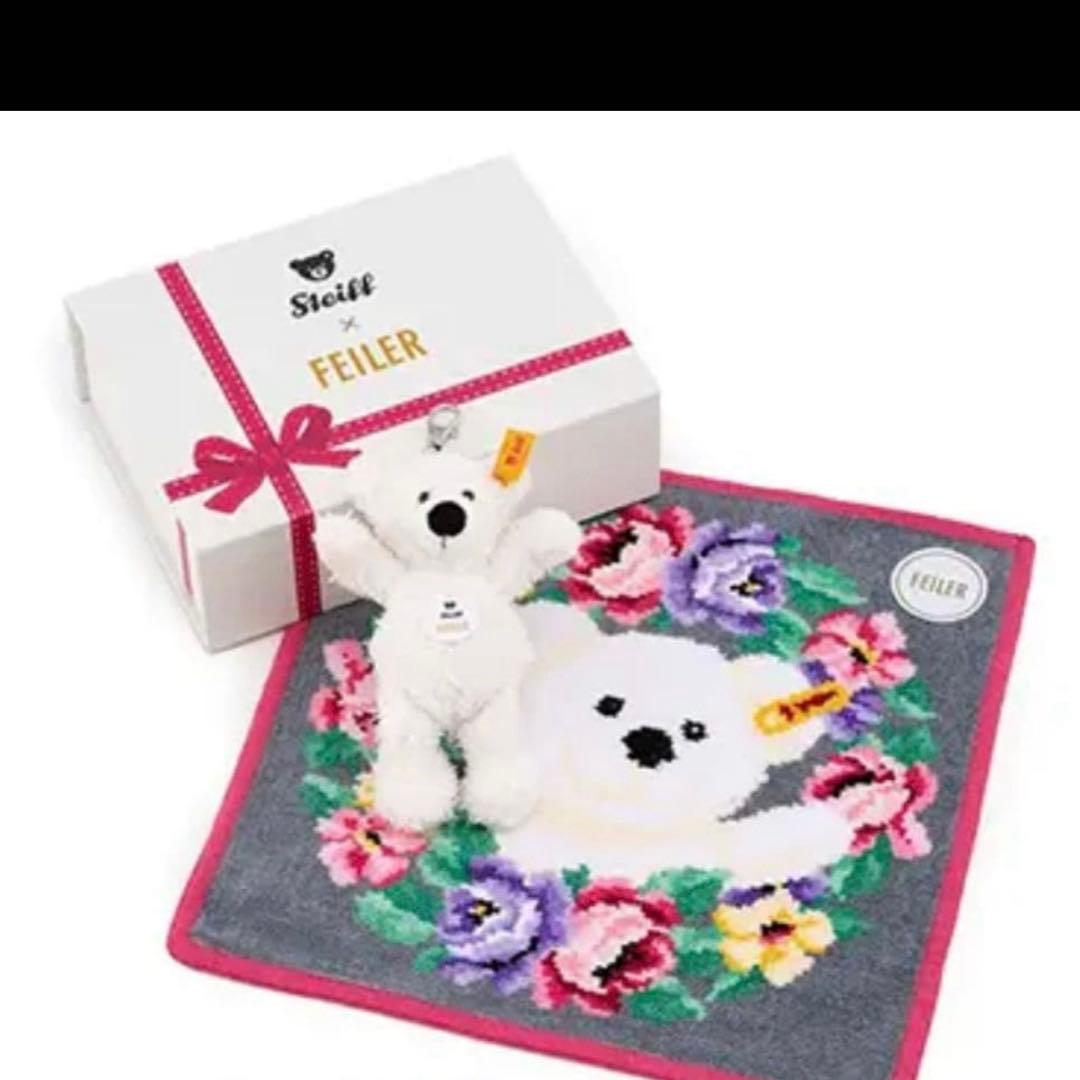 新品未使用未開封　シュタイフ テディベア アンド フェイラー セット