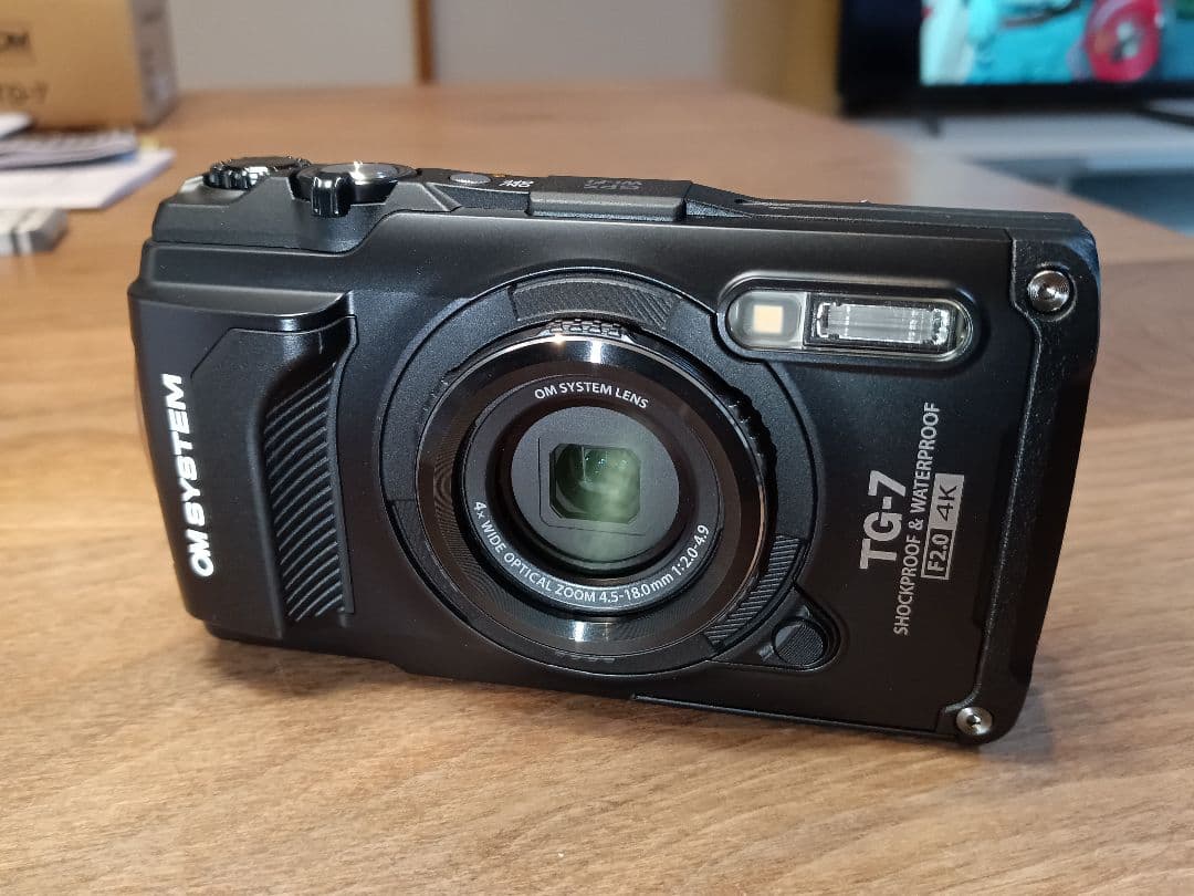開封未使用品 OLYMPUS OM SYSTEM Tough TG-7【保証付】