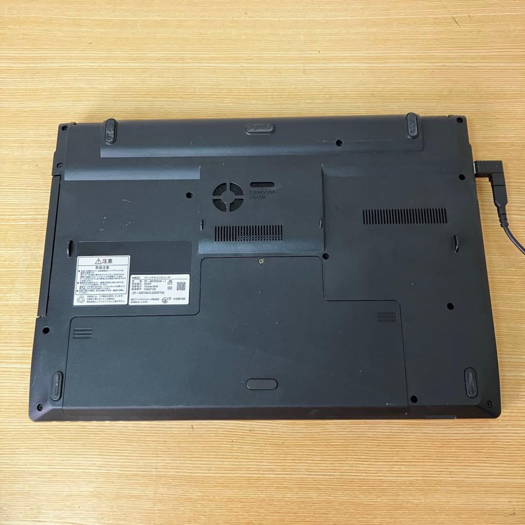 NEC ノートパソコン PC-NS760GAW-J 訳あり