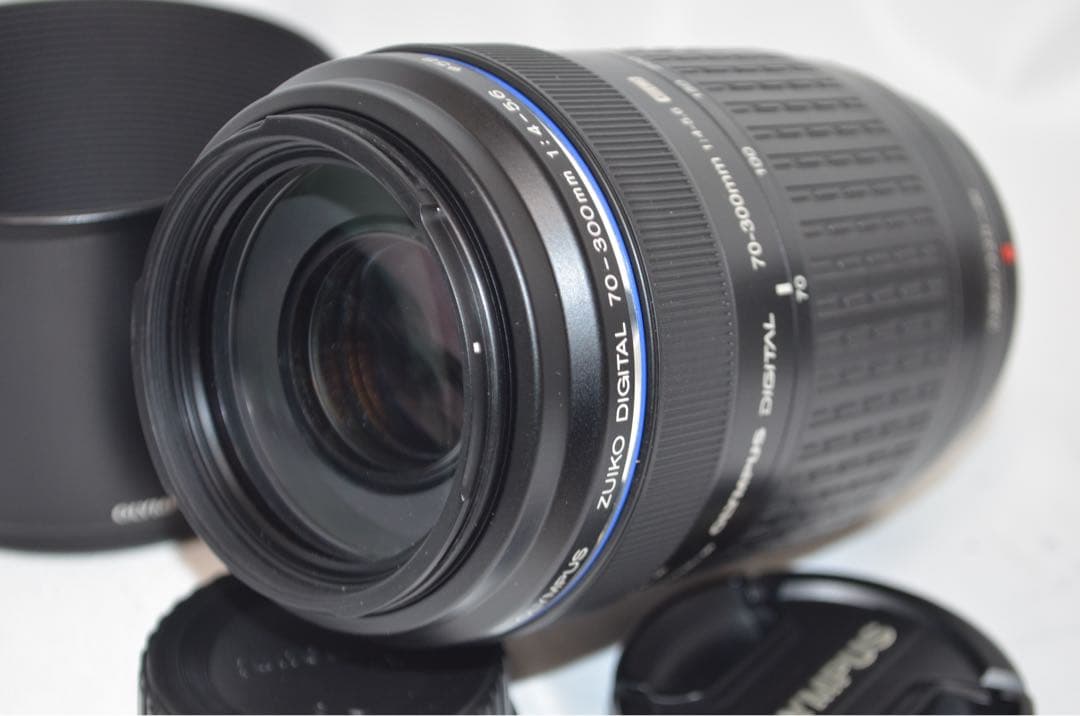 極美品 OLYMPUS ED 70-300mm f4-5.6 ズームレンズ