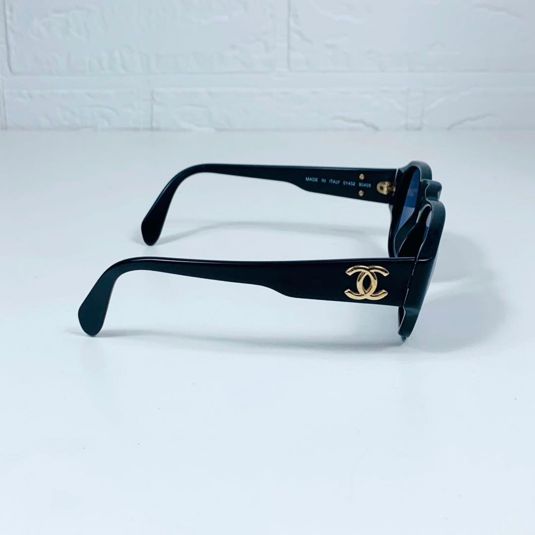 CHANEL シャネル　サングラス　ココマーク　イタリア製　メガネ　黒