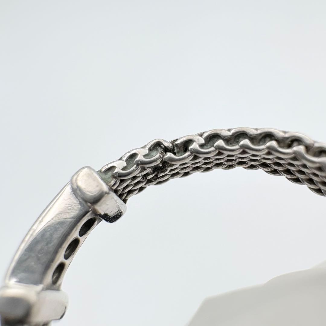 Tiffany&Co. ティファニー サマセット ダイヤ メッシュ リング 17