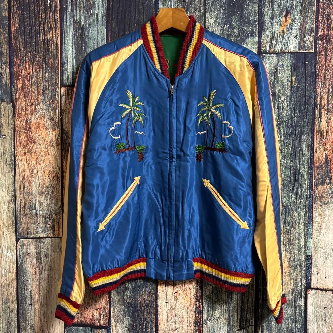 レア柄‼︎超美品‼︎ TALOR東洋スカジャンM沖縄スーベニアジャケットベトジャン
