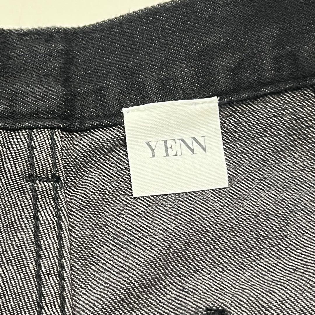 新品タグ付き⭐︎YENN(イェン) タックベルト デザイン パンツ　BLACK 黒