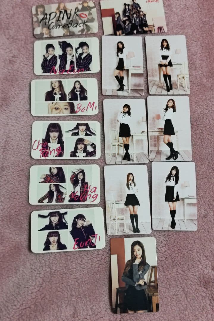 Apink メッセージカード　コンプ　ペンライト　 トレカ　ポストカードその他