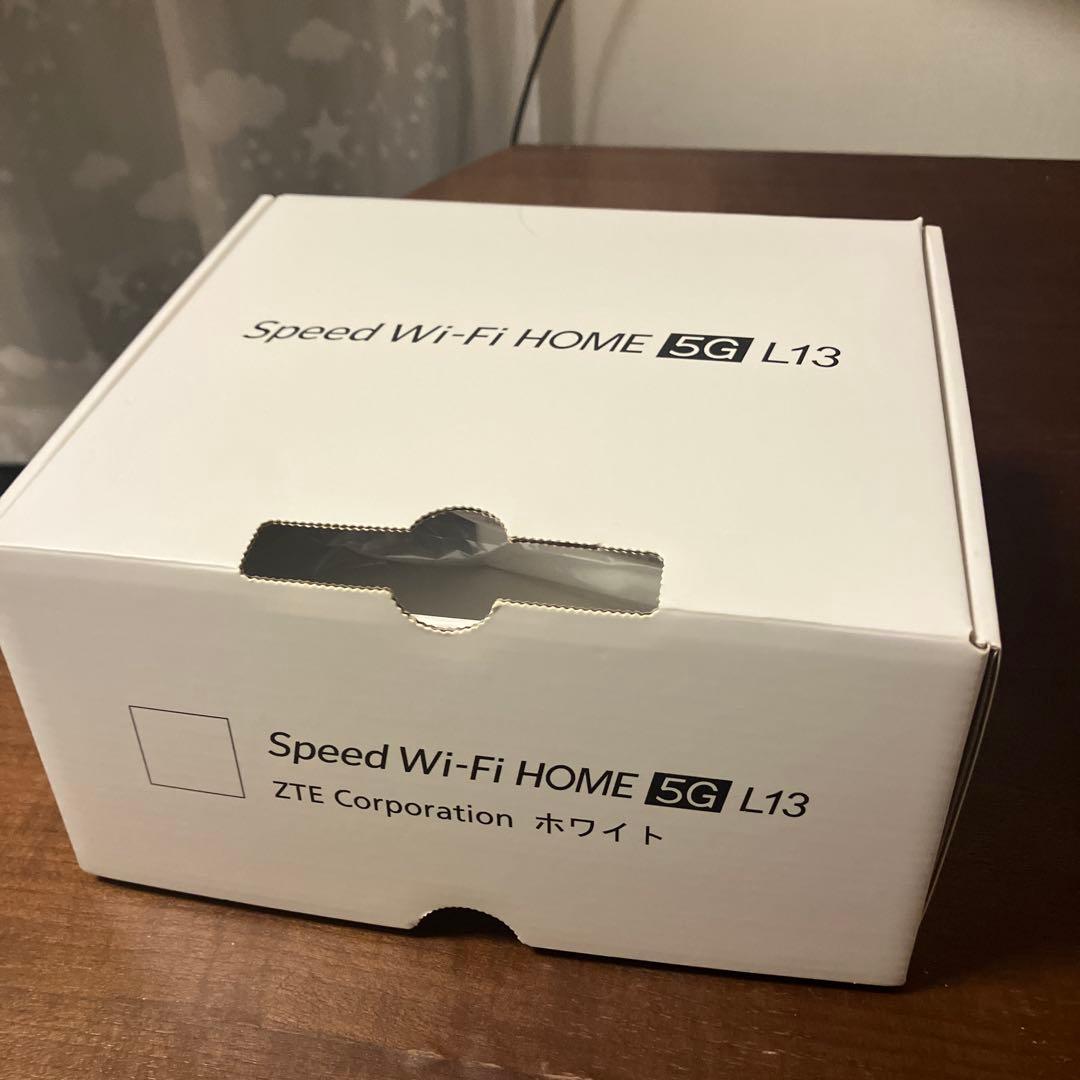 Speed Wi-Fi  5G L3 無線LANルーター