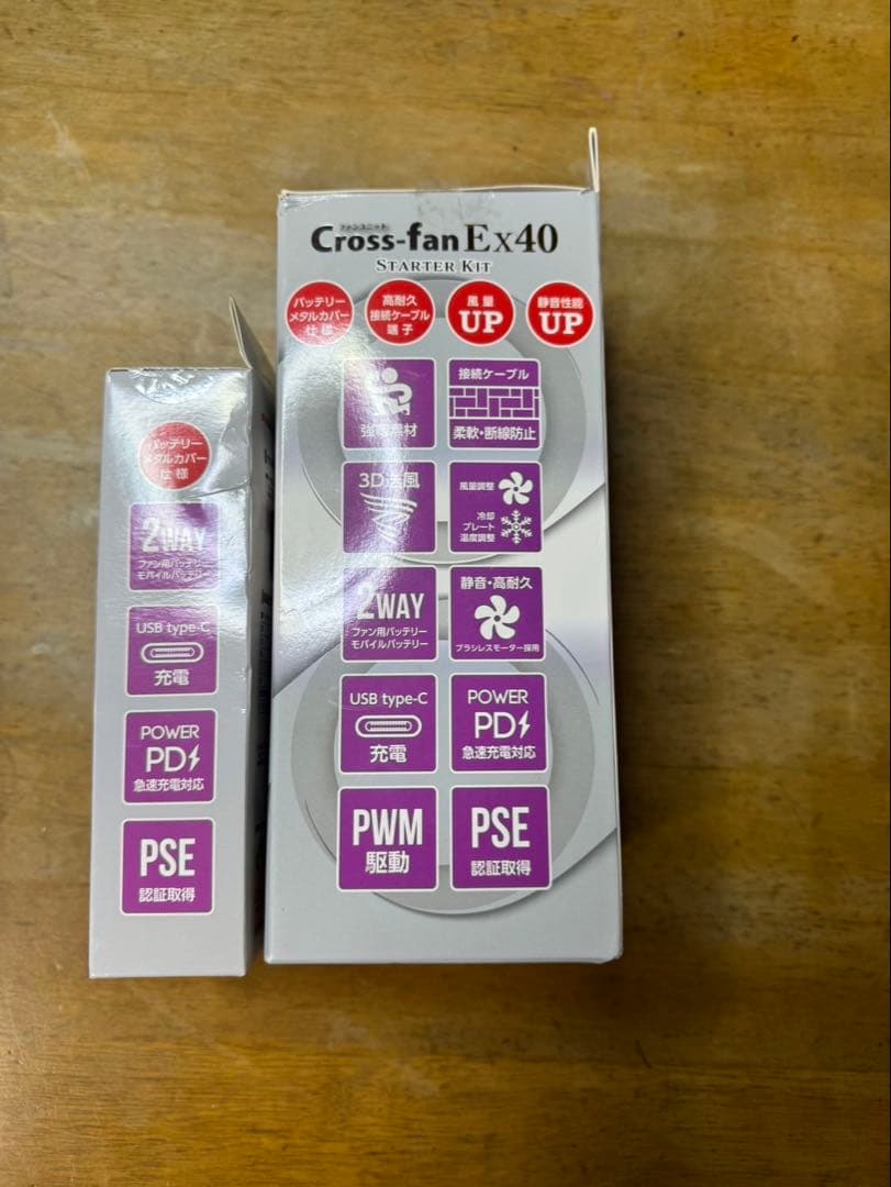 ファンユニットcross-fan EX40
