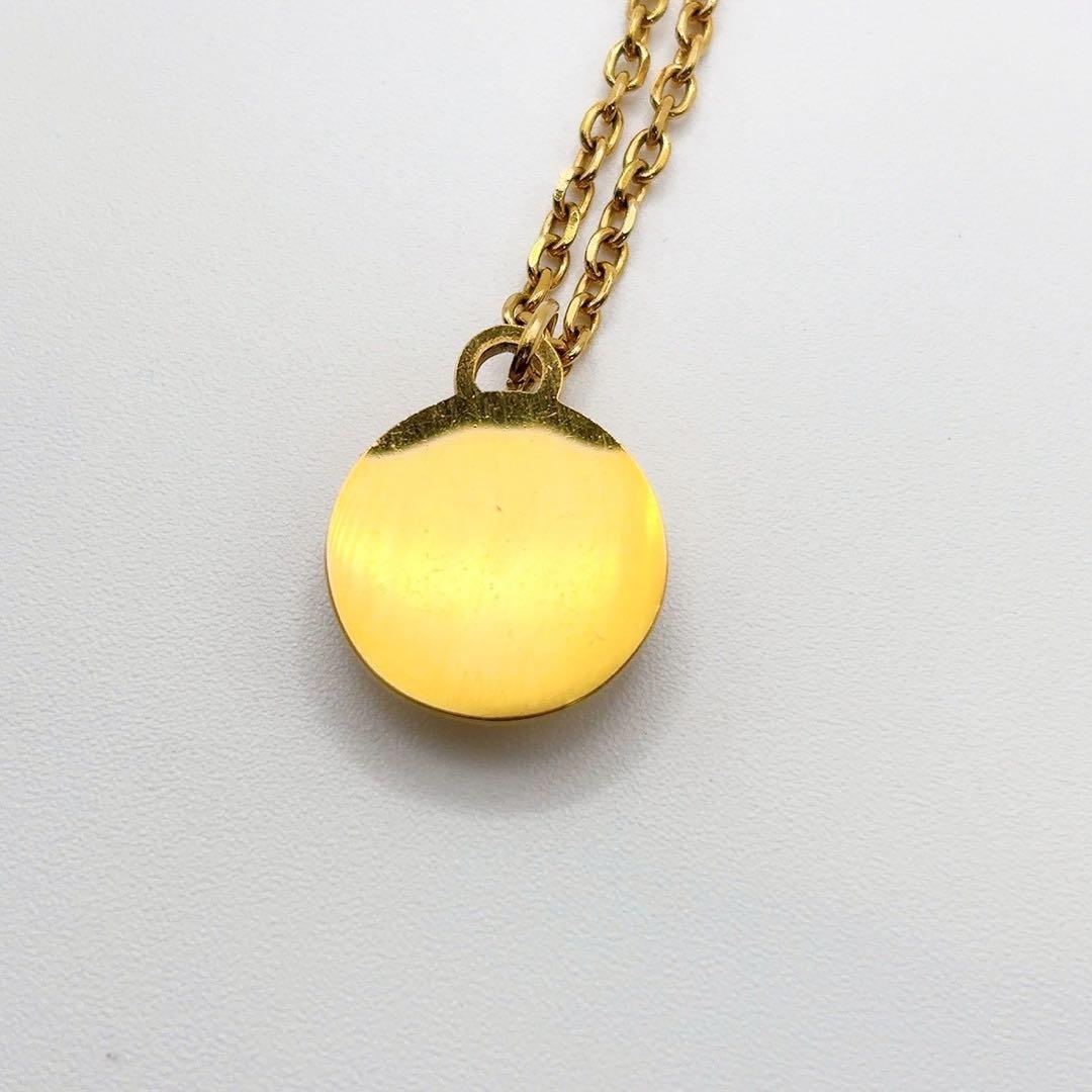 美品✨VERSACE ネックレス ゴールド メデューサ ラウンド チェーン