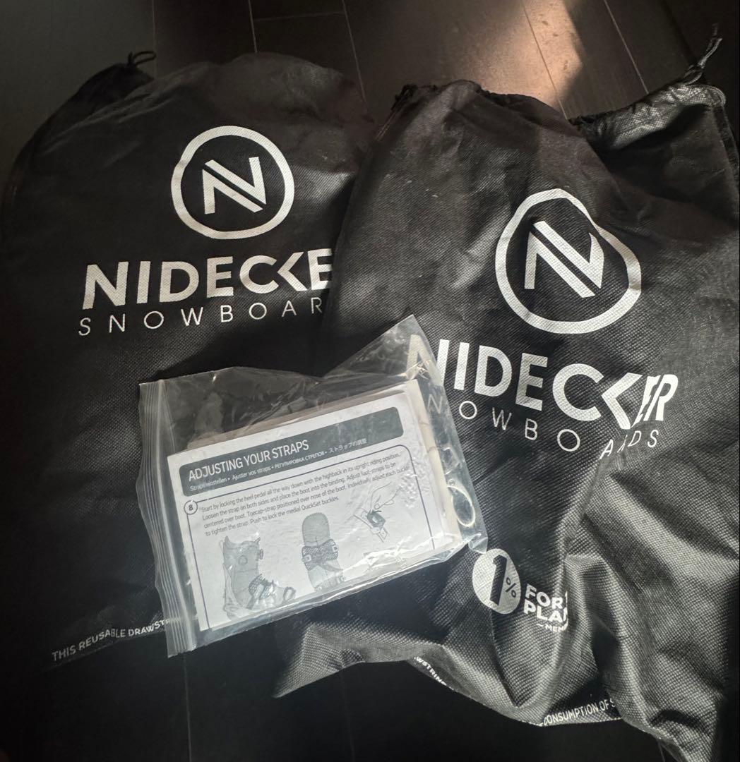 23-24 NIDECKER バインディング SUPERMATIC M サイズ