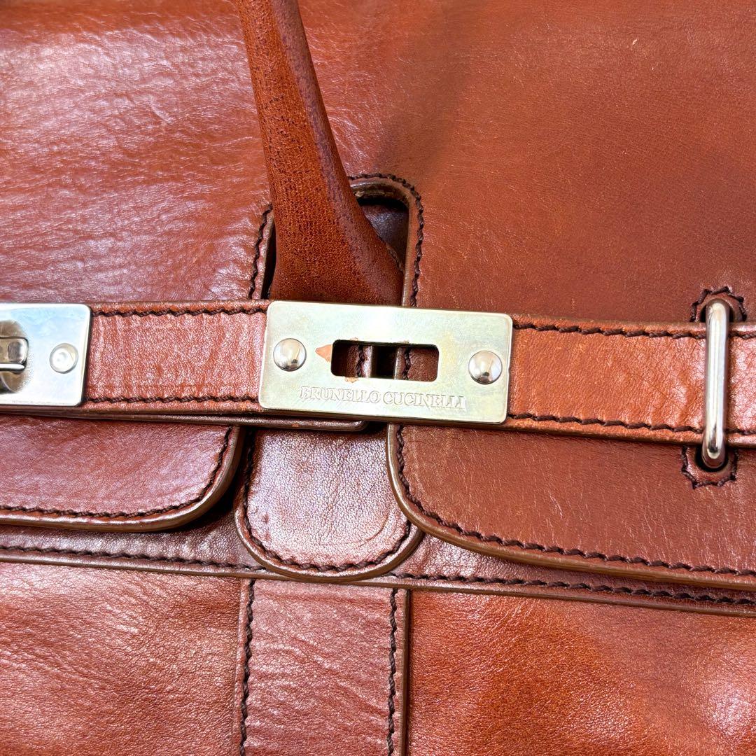 希少【美品】ブルネロクチネリ トートバッグ ウィークエンダー ボストンバッグ
