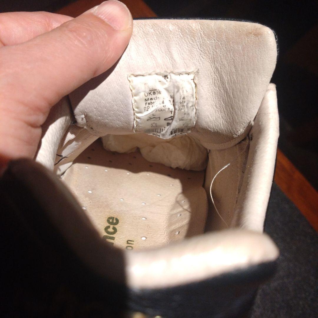 【貴重】New Balance LM576 UKブラック ゴールドロゴ LTD