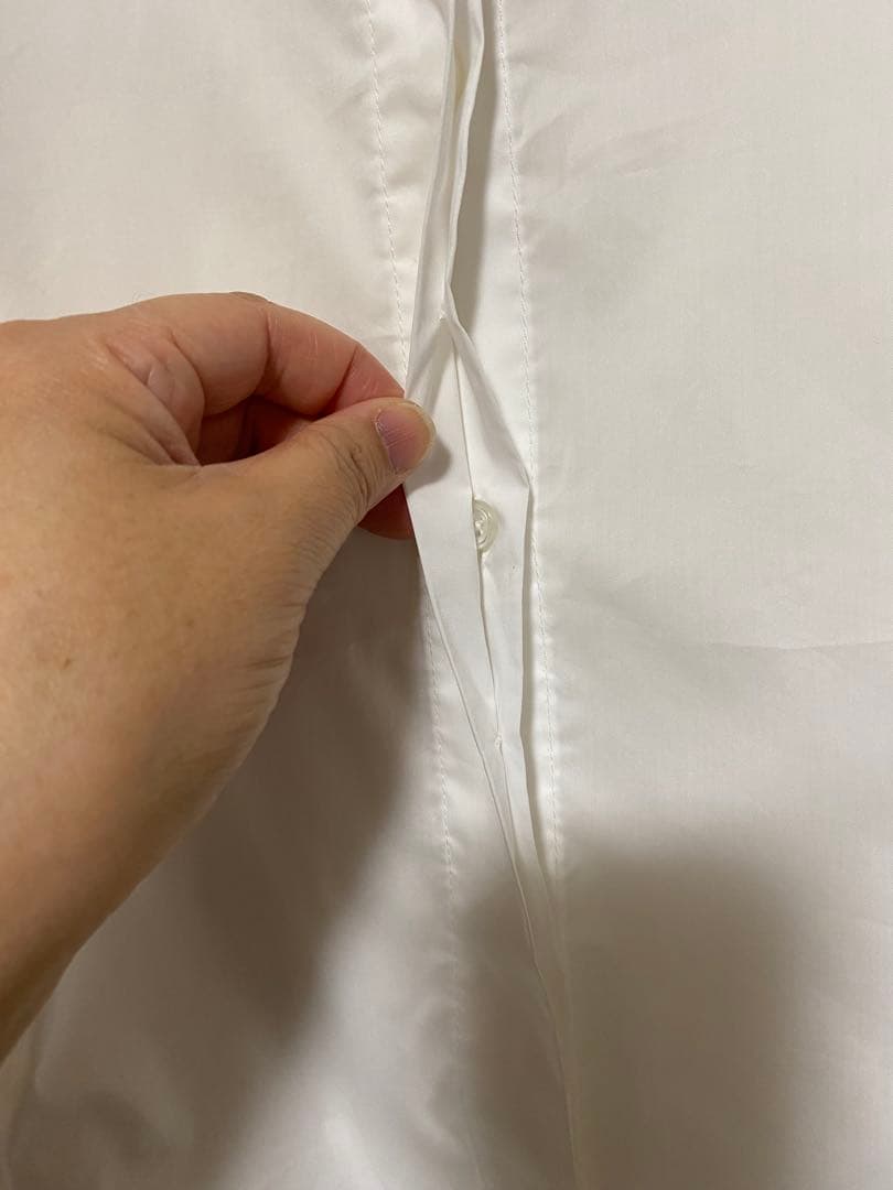 MmmOです。新品タグ付き　Sov. ソブ　ホワイト シャツブラウス　38