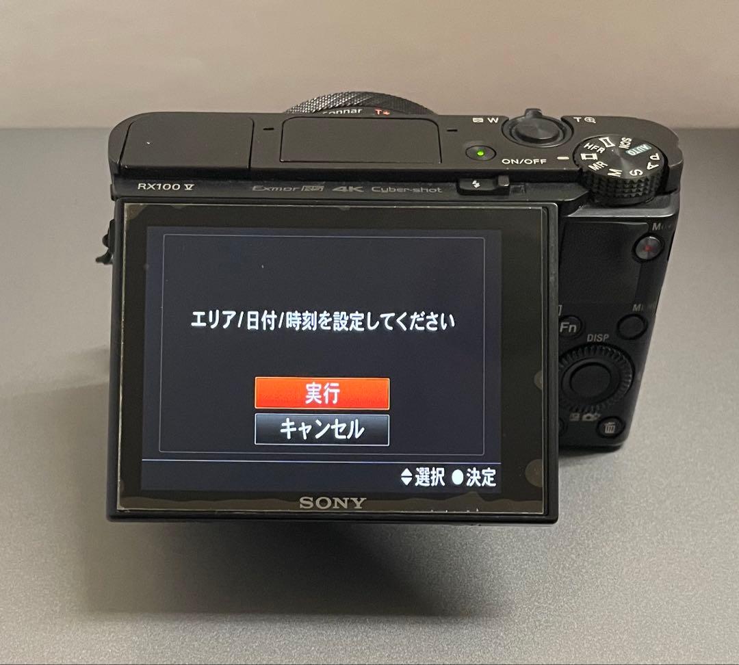 SONY RX100 V コンパクトデジタルカメラ　おまけ予備バッテリー充電器付