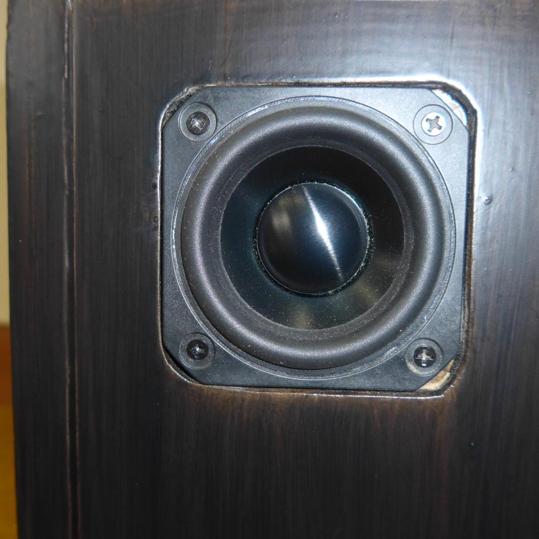 自作　バックロードホーン　スピーカー