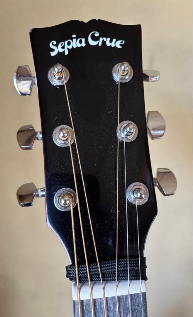 美品⟡.*Sepia Crueアコースティックギター ケース付き【中古品】