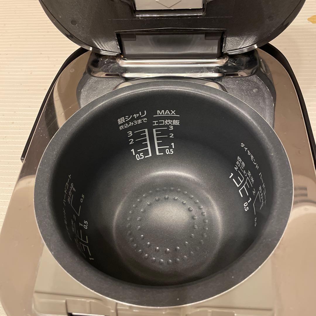 【美品】高級シリーズ　パナソニック SR-JW058炊飯器 3合　取扱説明書あり