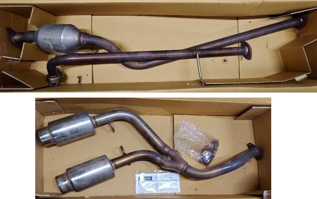 コペン　L880K　D-SPORT　スポーツマフラー　17400-B083