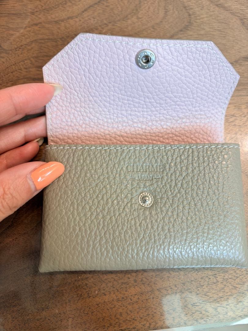 CHARME シャルム　コンパクトウォレット ベージュ