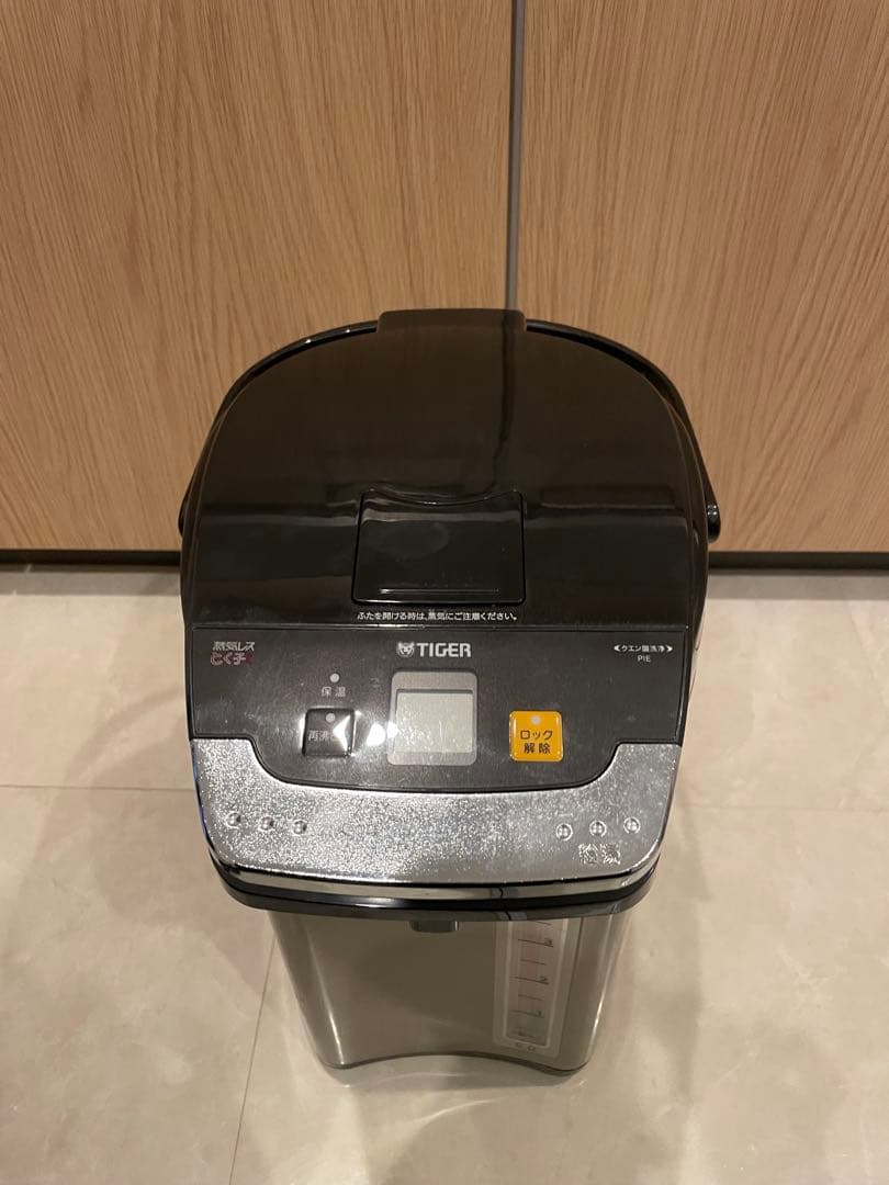 タイガー魔法瓶 5L ブラック PIE-A501K 電気ポット 大容量 ブラック