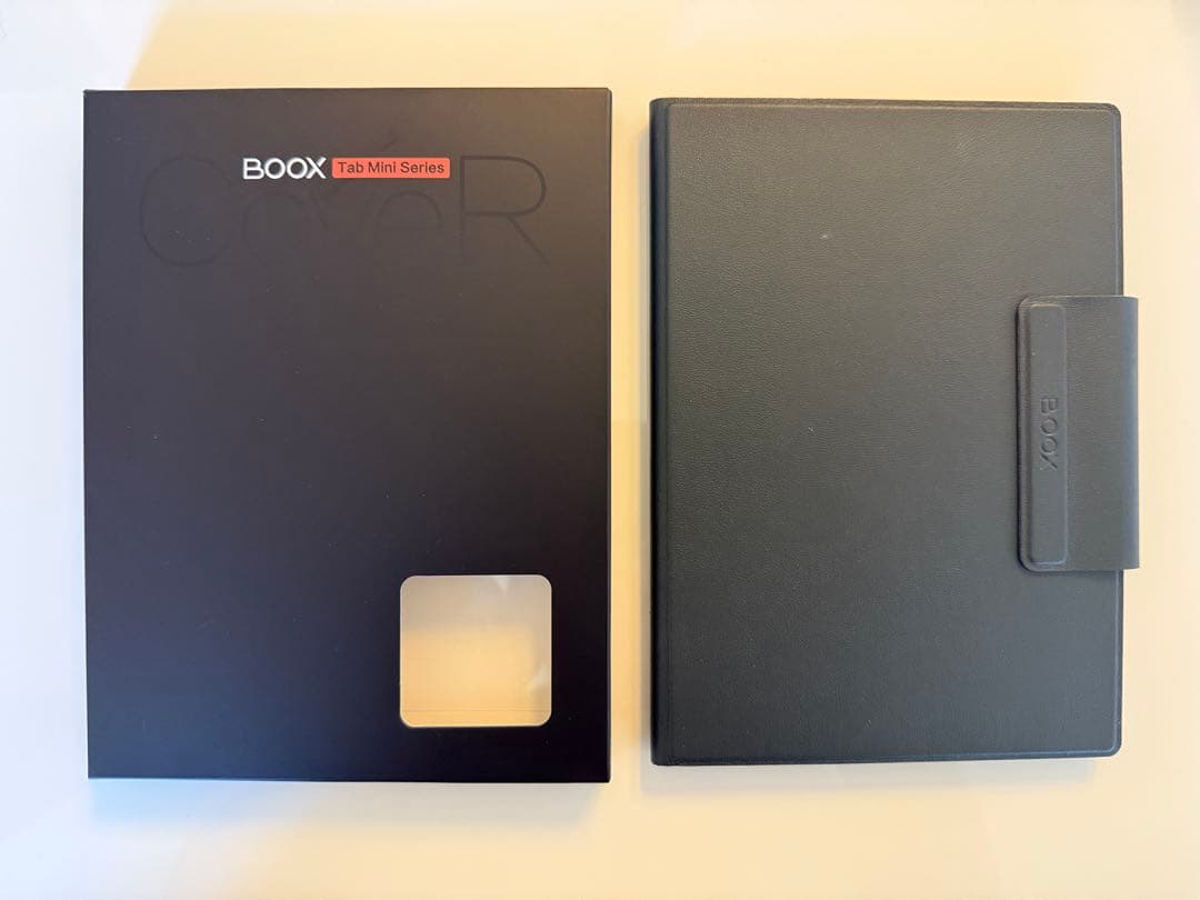 【ほぼ新品】BOOX Tab Mini C カラー電子書籍リーダー 純正カバー付