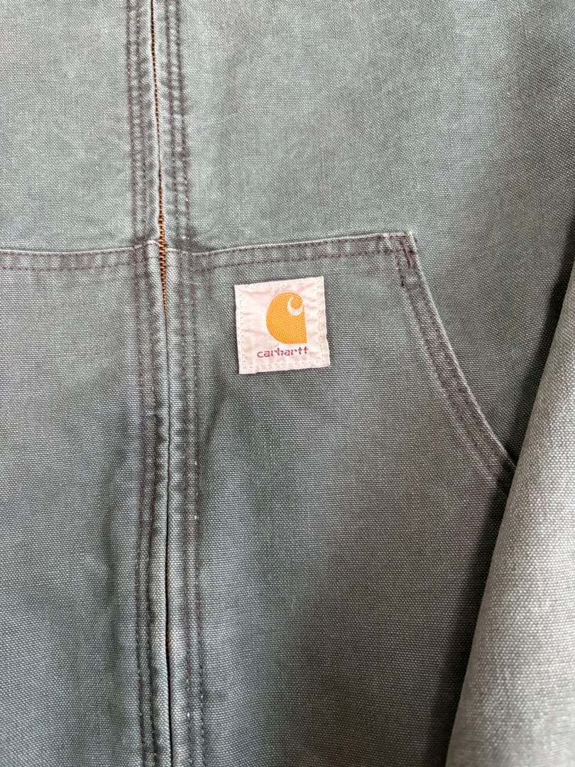 Carhartt アクティブジャケット 星タグ アメリカ製 モスグリーン