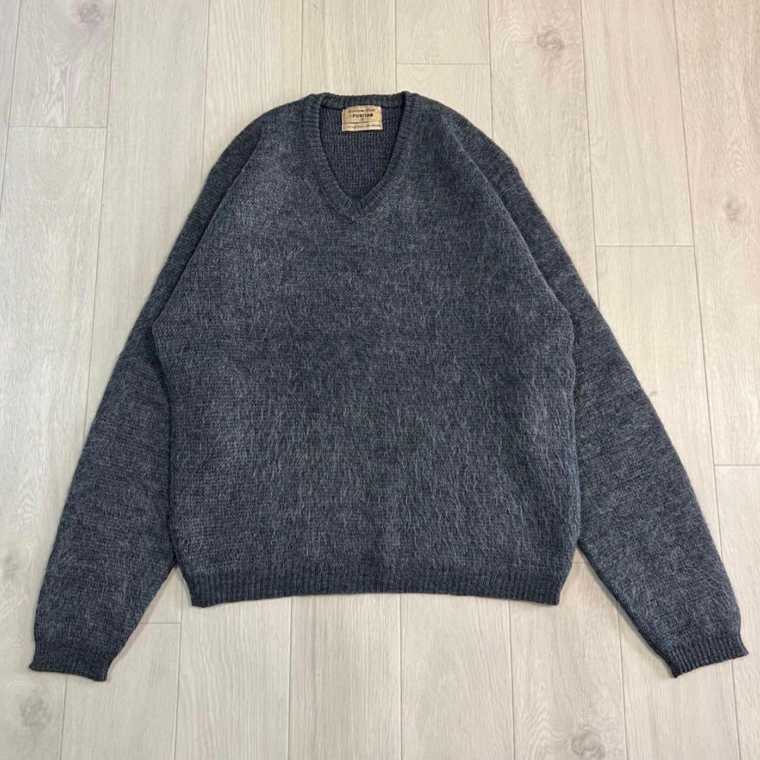60s Puritan ピューリタン モヘアニット USA製 Vintage