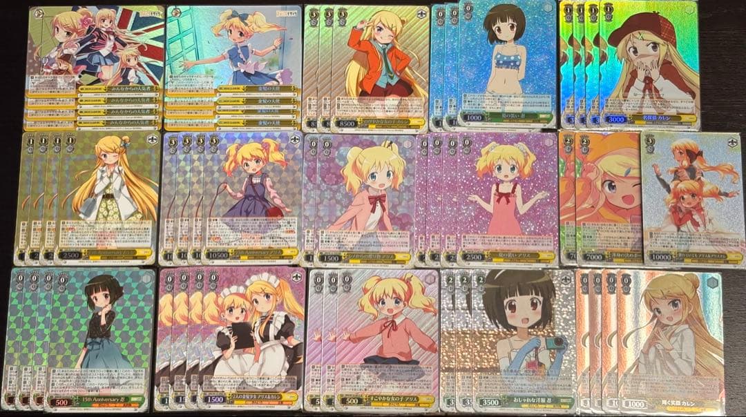きんいろモザイク 8枝 フルホイル デッキ + デッキパーツ