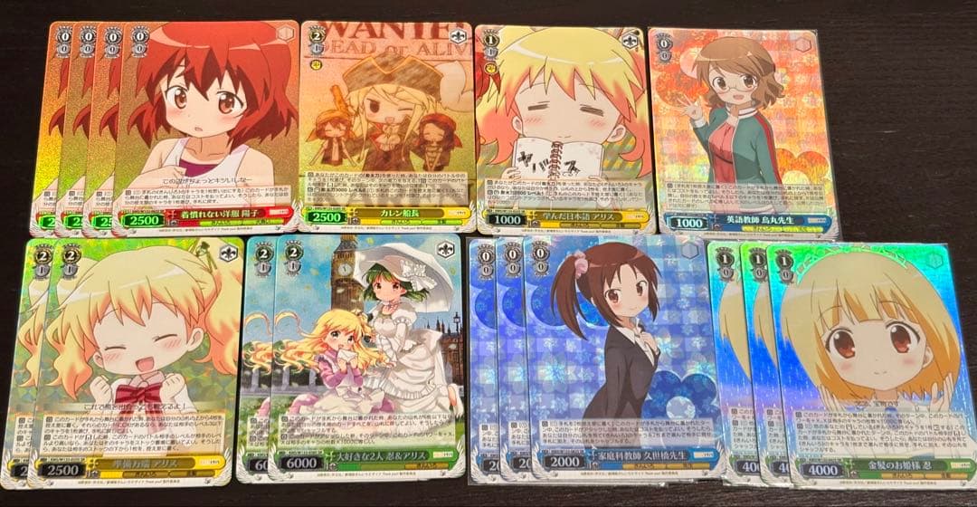 きんいろモザイク 8枝 フルホイル デッキ + デッキパーツ