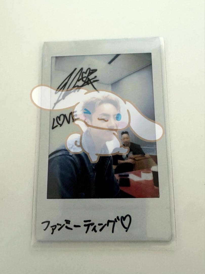 古嶋滝 サイン入りチェキ