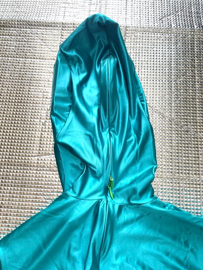 【新品】全身タイツ 光沢 ツルスベ ゼンタイ ピーコック Mサイズ ZENTAI