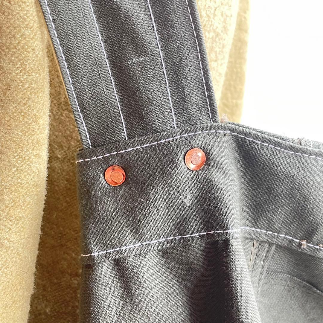 【1点物】ビンテージ　ニュースペーパーバッグ　ミリタリー