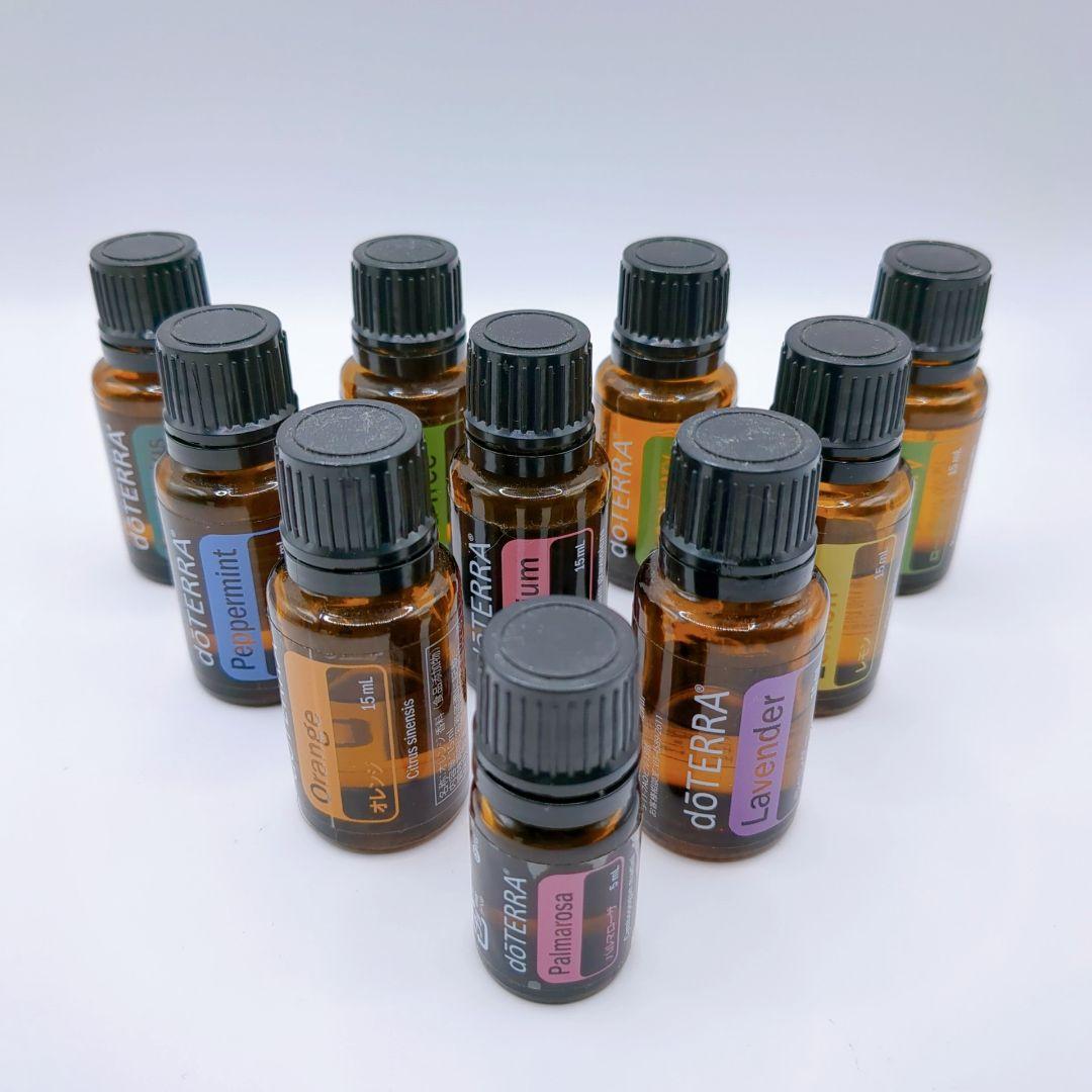 【残量6〜9割ほど】 おまとめ 10個セット ドテラ エッセンシャルオイル