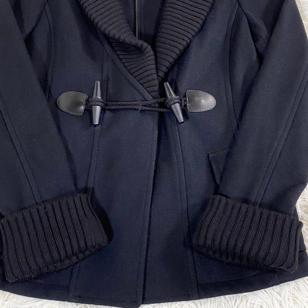 美品　BURBERRY LONDON ダッフルコート　アンゴラ　ウール　ショール