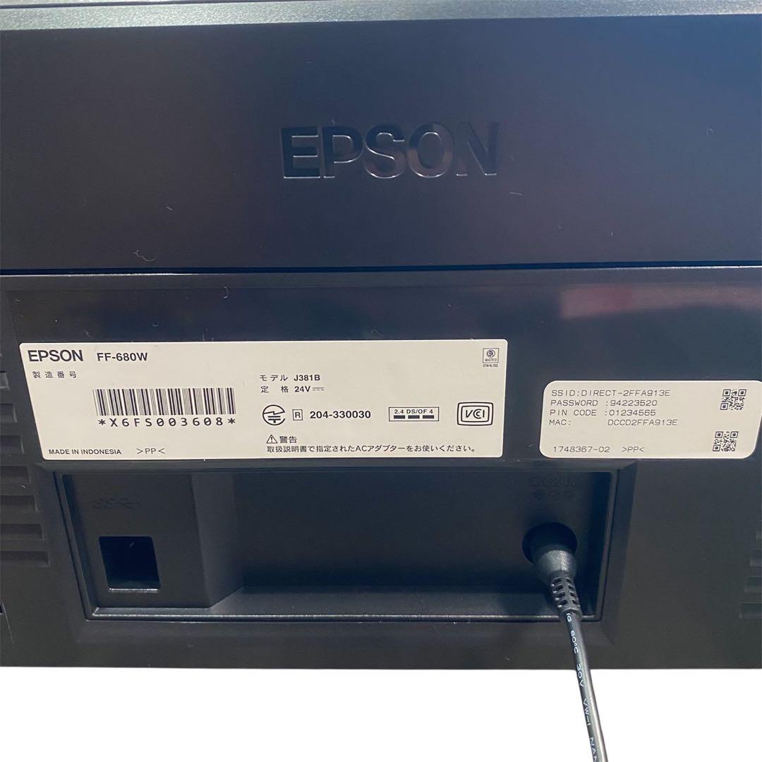 EPSON FF-680W FastFoto ドキュメントスキャナー　エプソン